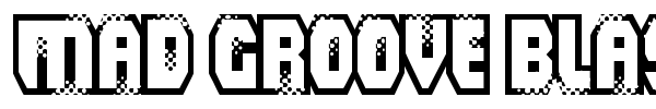 Mad Groove Blast font preview